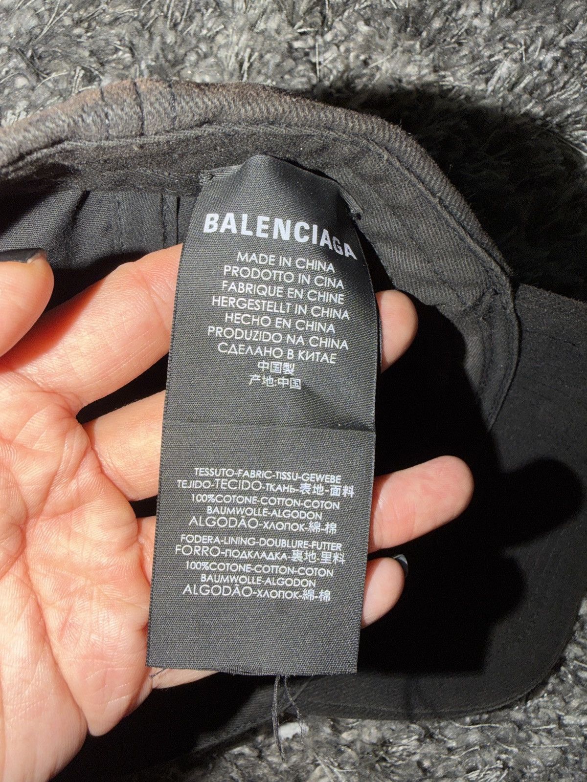 Balenciaga Authentic Balenciaga Cap Size ONE SIZE - 5 Thumbnail