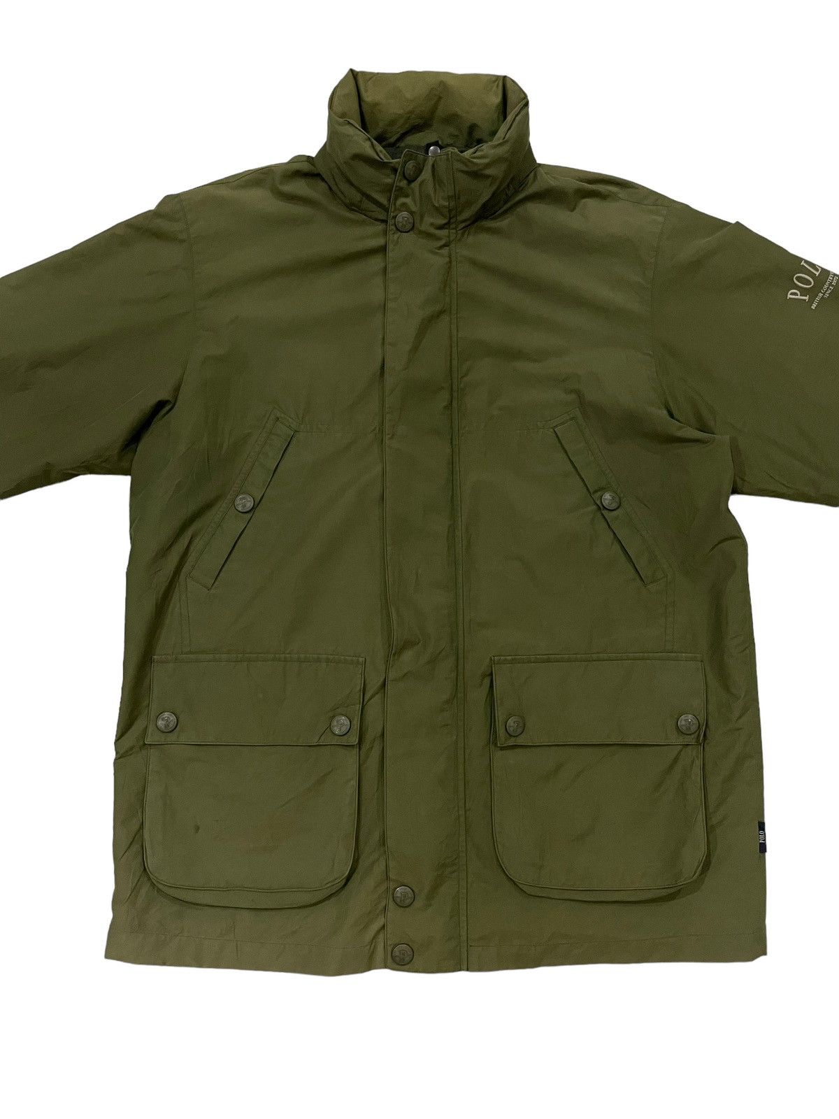 Polo Ralph Lauren × RRL Ralph Lauren Vintage Y2k POLO Ralph Lauren Multi-Pocket Parka Jacket Size US L / EU 52-54 / 3 - 18 Thumbnail