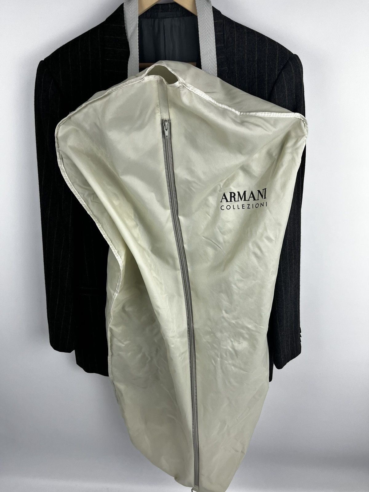 Giorgio Armani Armani wool suit vintage archive Size 54R - 6 Thumbnail