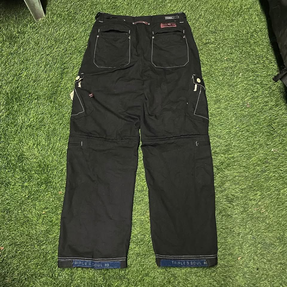 Triple 5 Soul VINTAGE Y2K TRIPLE 5 SOUL NYC convertible baggy pants Size US 32 / EU 48 - 3 Thumbnail