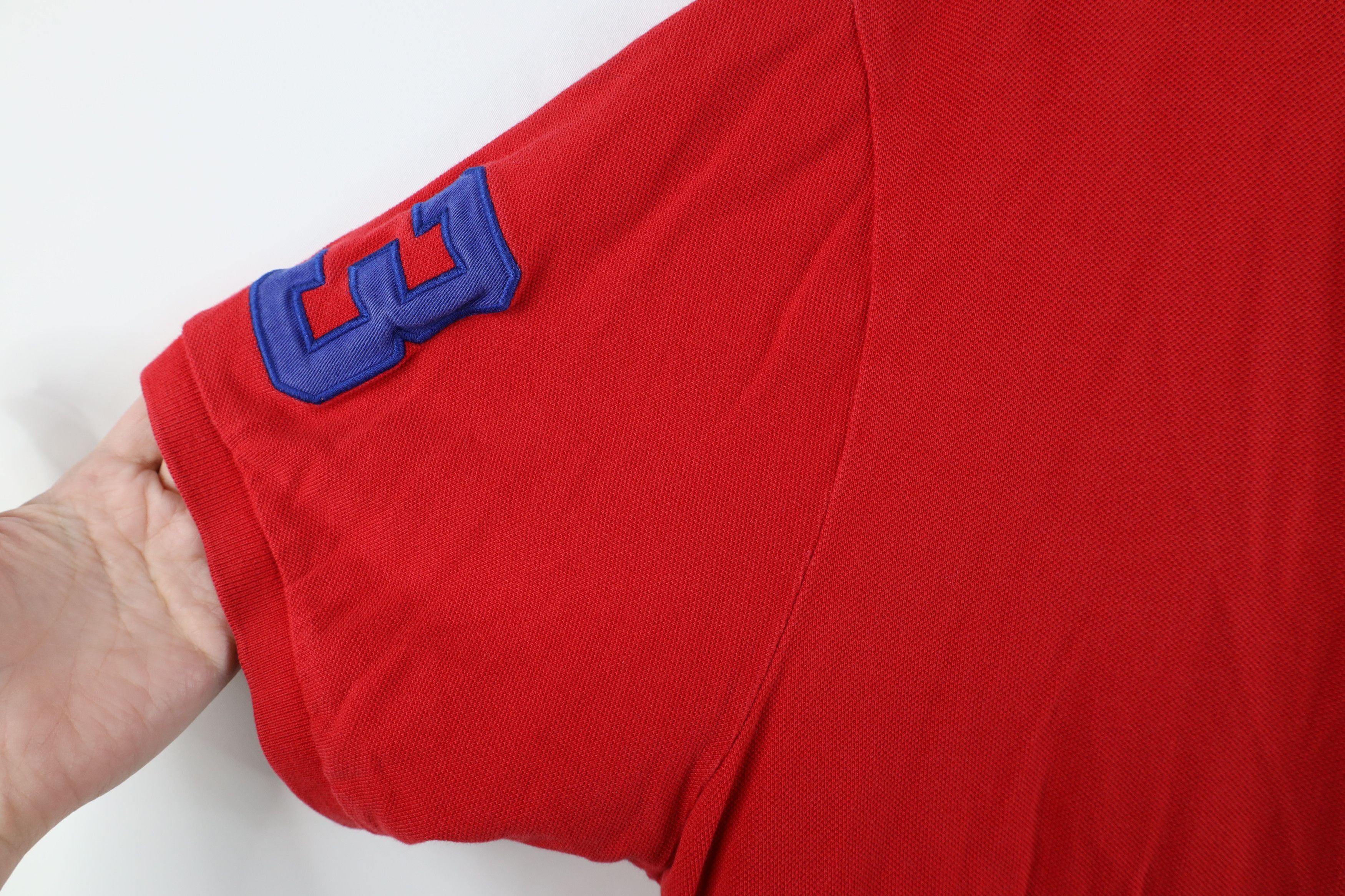 Ralph Lauren Vintage 90s Ralph Lauren Big Pony Collared Polo Shirt Red Size US XXL / EU 58 / 5 - 6 Thumbnail