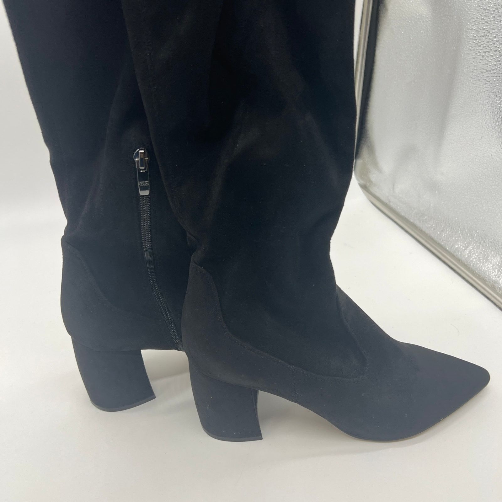 Other Marc Fisher Black Solid Tall Shaft Boots Size 10 M Size US 10 / IT 40 - 8 Thumbnail