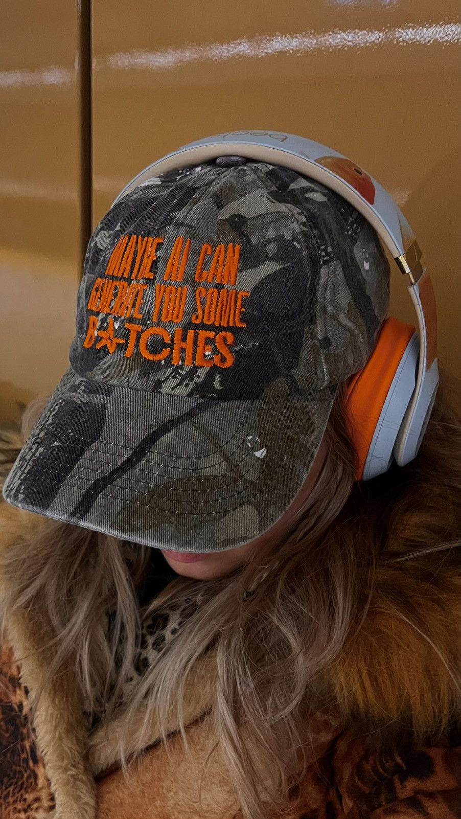 Handmade MAYBE AI CAN GENERATE YOU SOME BITCHES HAT ⭐️ Size ONE SIZE - 1 Preview
