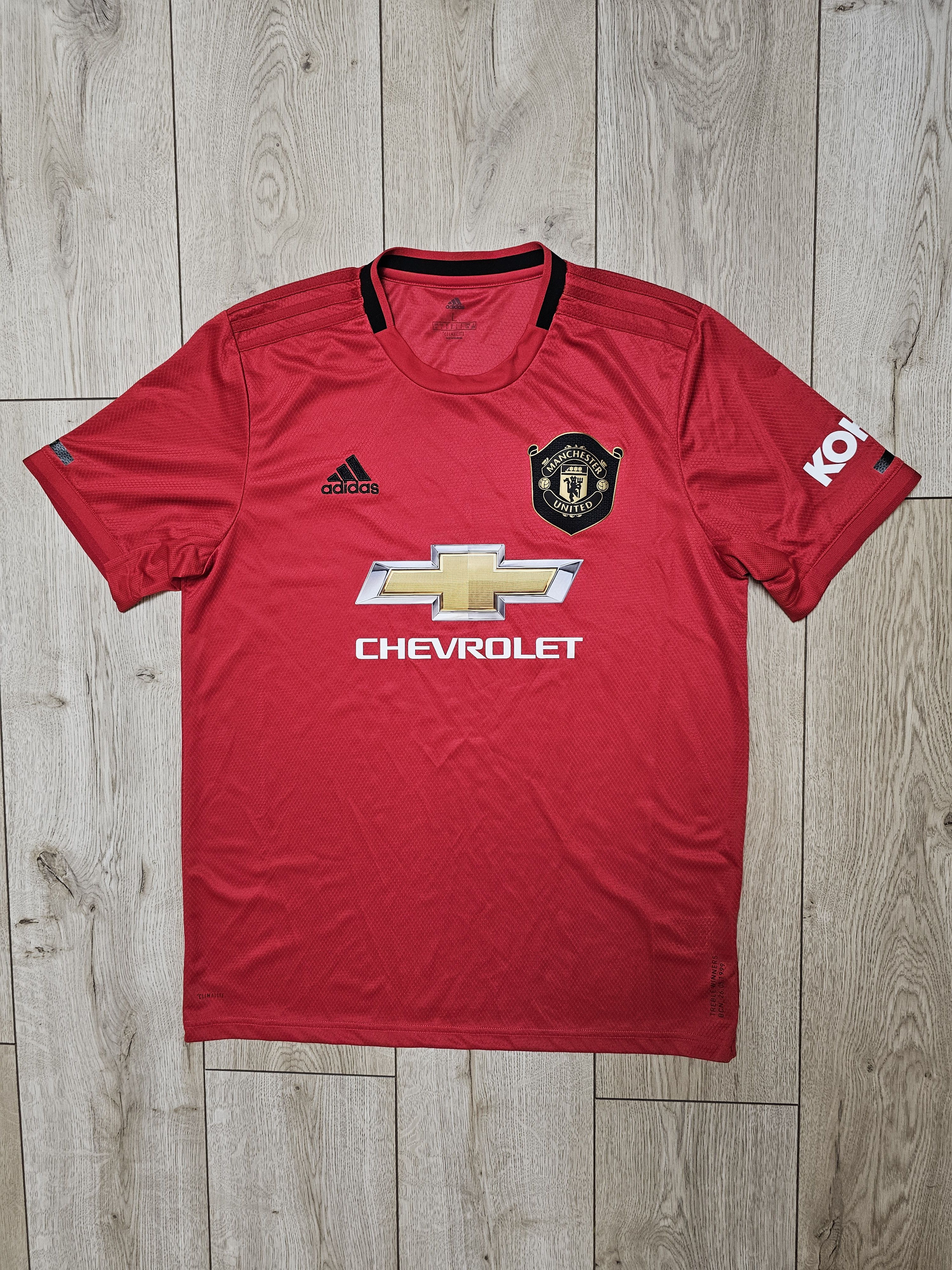 Adidas × All Sport MANCHESTER UNITED 2019 2020 HOME FOOTBALL SOCCER JERSEY Size US L / EU 52-54 / 3 - 1 Thumbnail