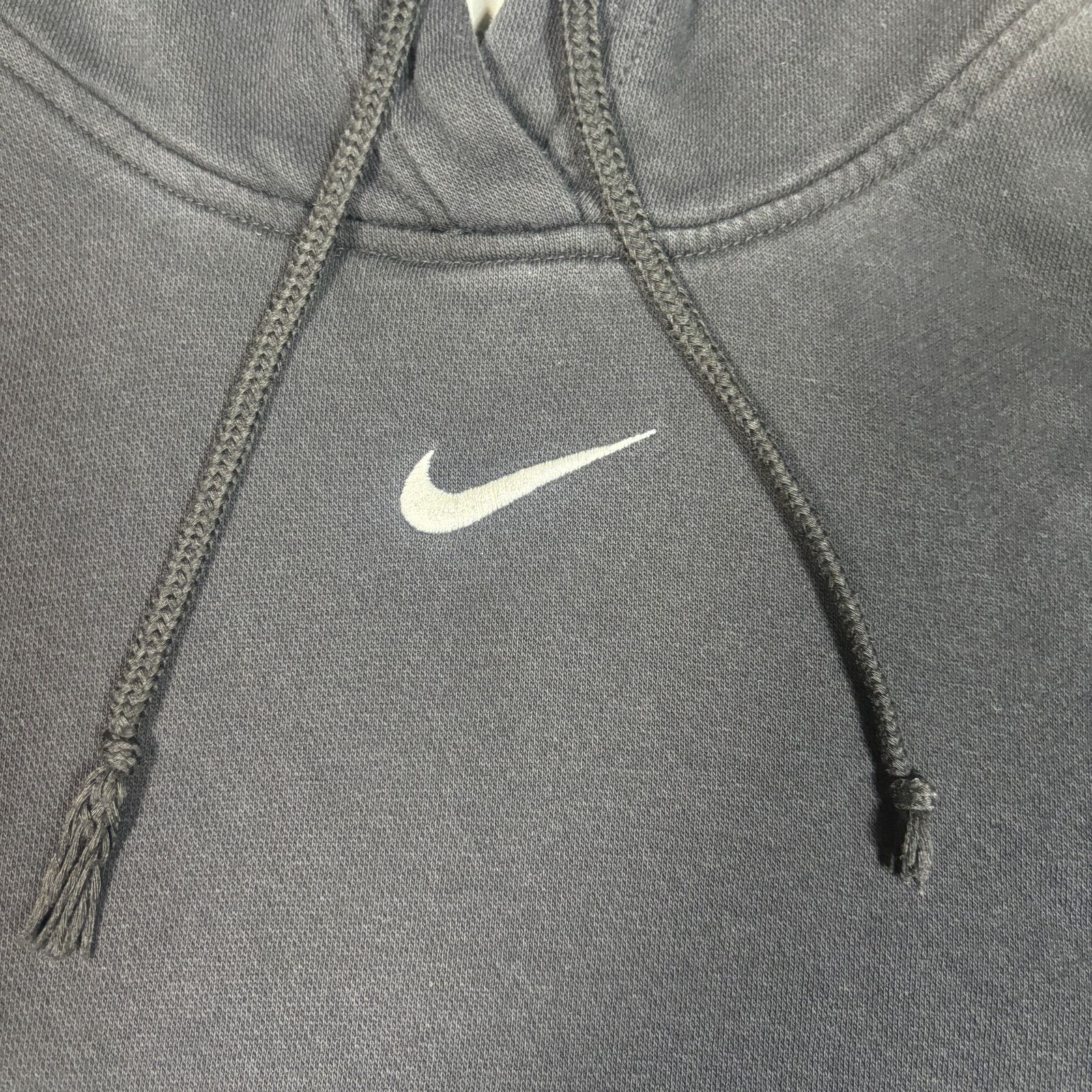 Nike y2k 2000s style Nike center swoosh black hoodie Small Size US S / EU 44-46 / 1 - 3 Thumbnail