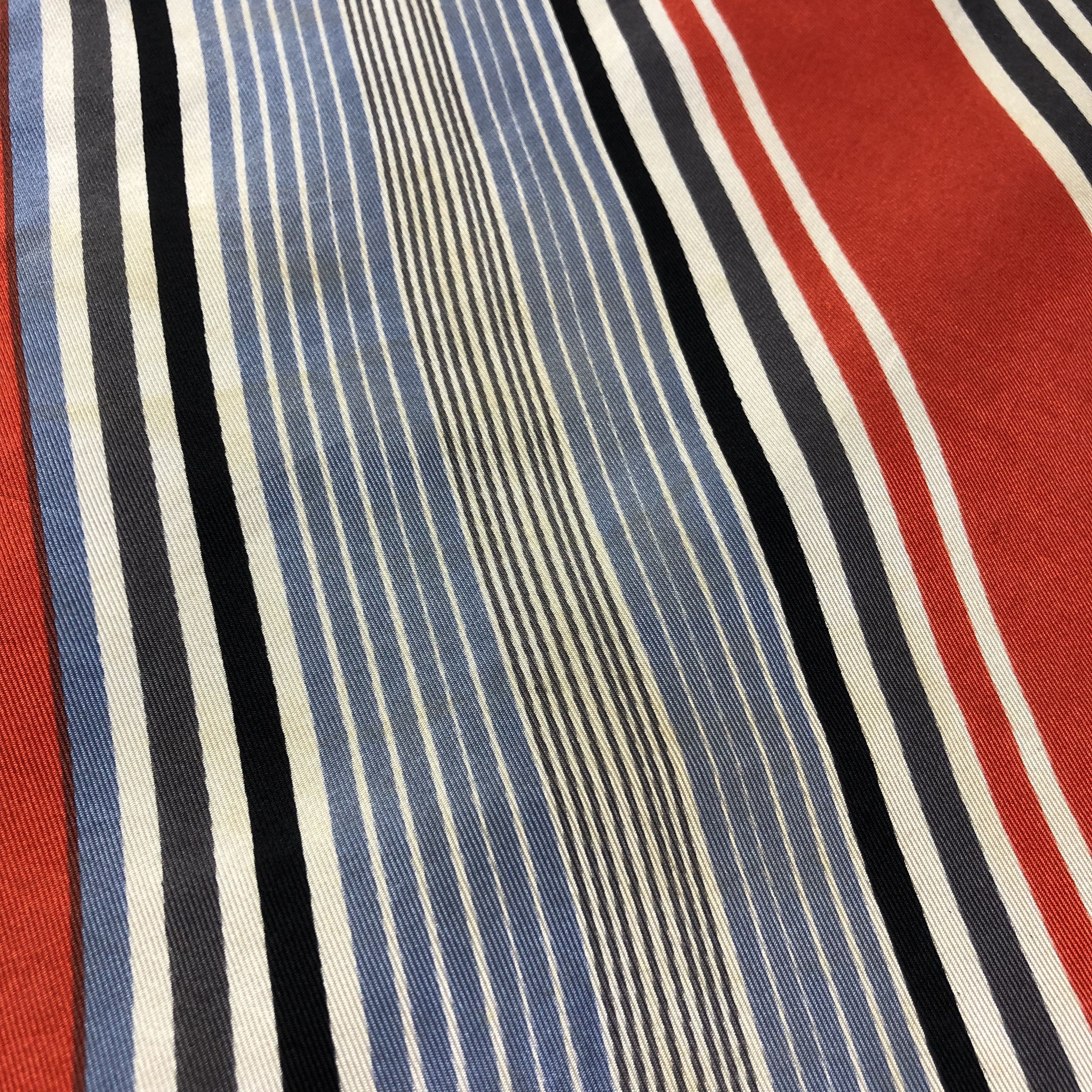 Vintage Vintage H Prochovnict Luxury Hand Rolled Silk Scarf M437 Size ONE SIZE - 5 Thumbnail