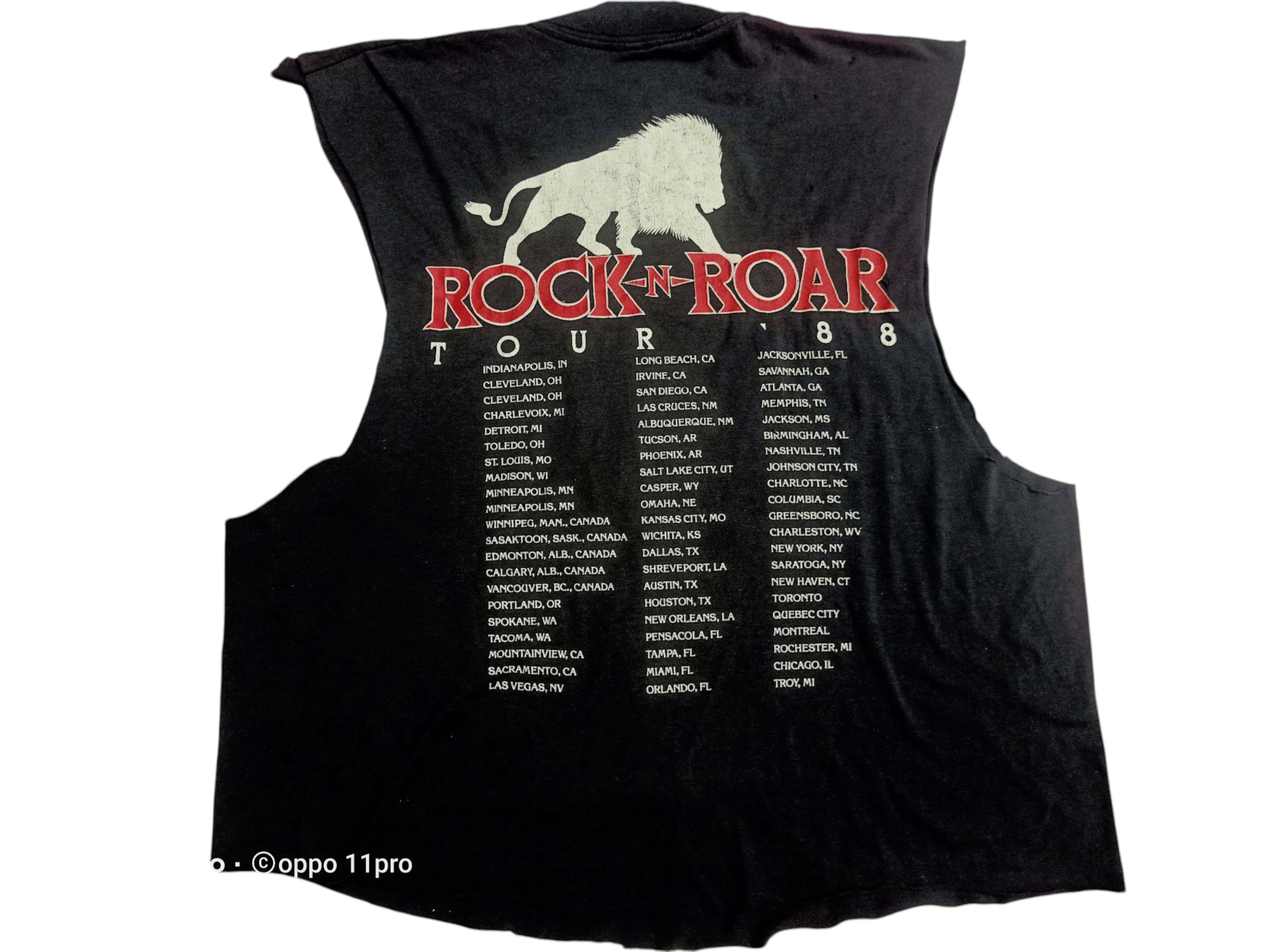 Band Tees × Vintage 🔥 Vintage WHITE LION 'Pride ' 80s Tour Band Sleeve 🔥 Size US L / EU 52-54 / 3 - 11 Thumbnail