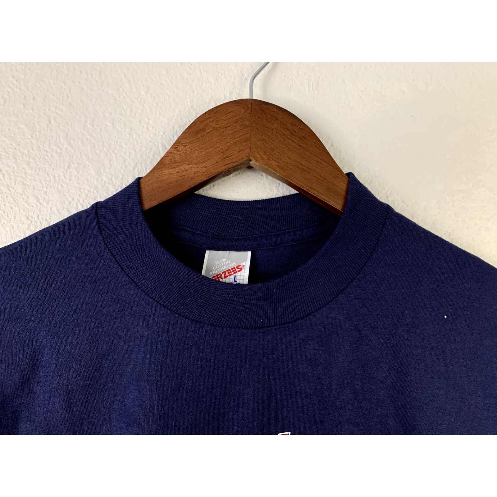 Jerzees Vintage Smoky Mountains Shirt Jerzees Go Hike Tee 90s VTG L Size US L / EU 52-54 / 3 - 3 Thumbnail