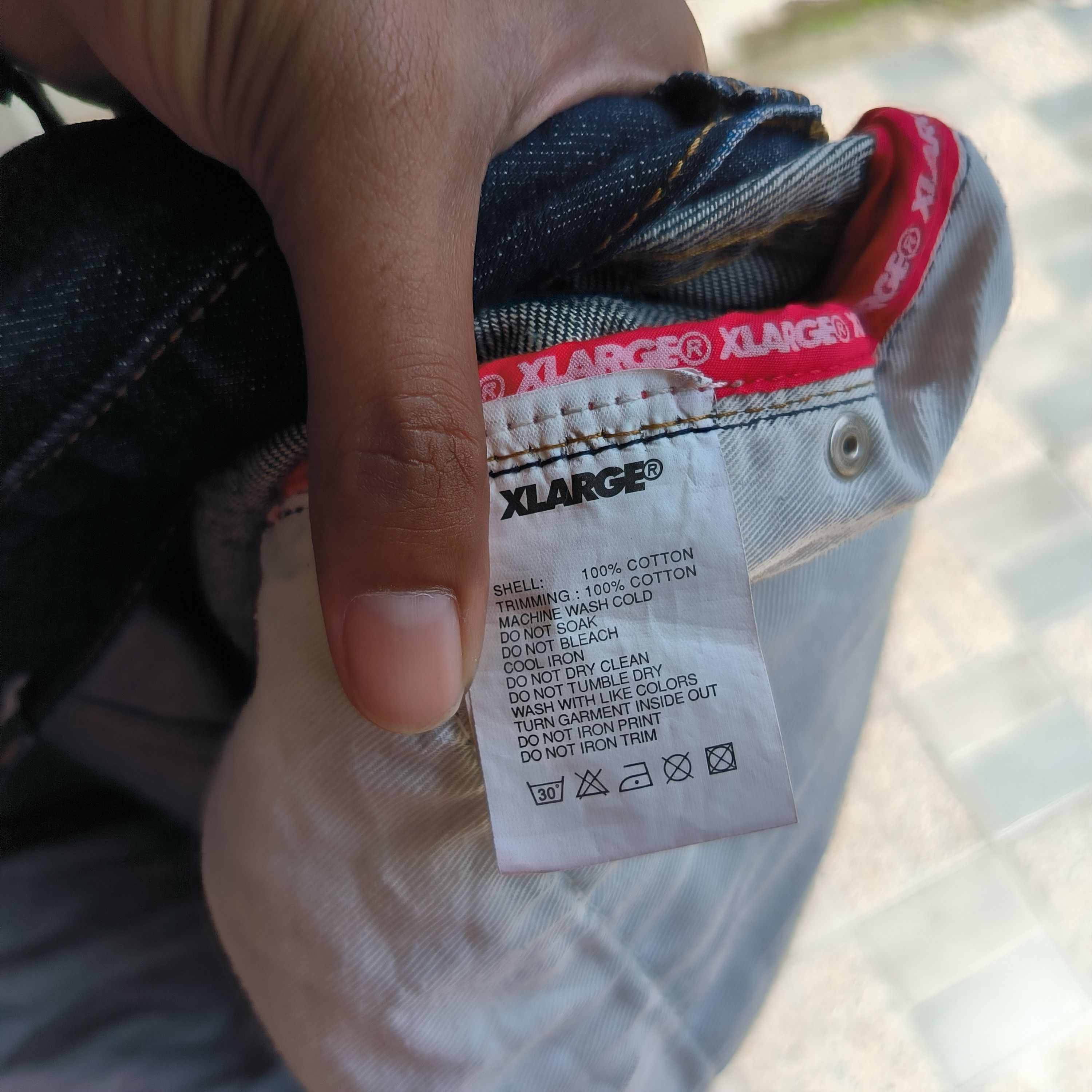 Xlarge XLARGE Selvedge Denim Jeans Iconic Logo Size US 34 / EU 50 - 5 Thumbnail