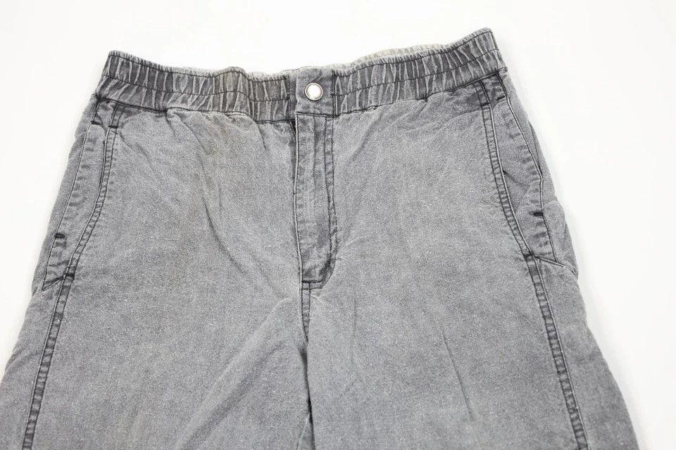 Vintage Vintage 80s Streetwear Tapered Parachute Cargo Pants Gray Size US 30 / EU 46 - 2 Thumbnail
