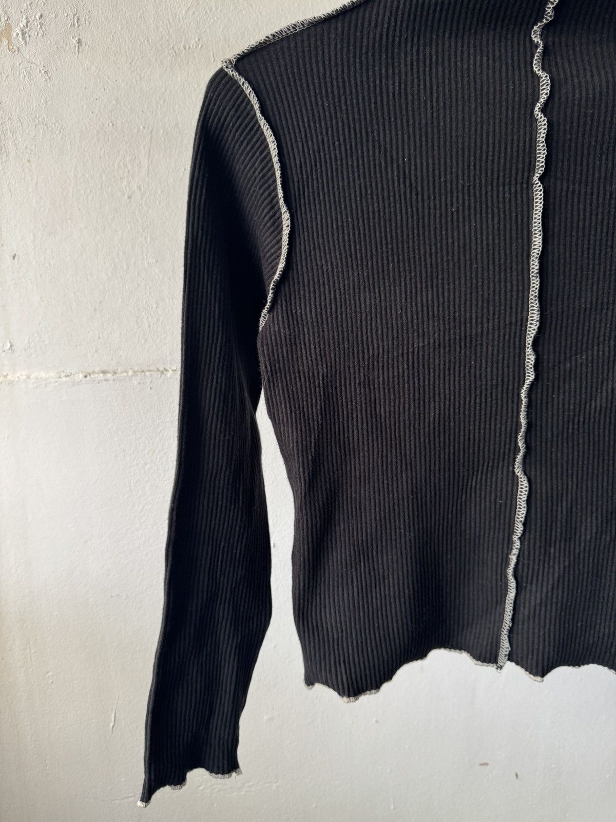 If Six Was Nine Barak seems pattern long sleeve knit turtle neck Size US XS / EU 42 / 0 - 4 Thumbnail