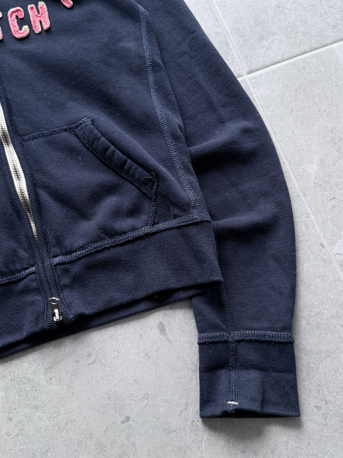 Abercrombie & Fitch 2000s Abercrombie & Fitch Hysteric Glamour Style Zip Hoodie Size US S / EU 44-46 / 1 - 3 Thumbnail