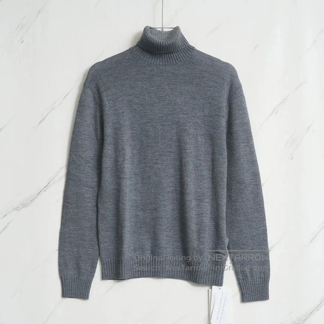 Jil Sander Jil Sander Men's Embroidered Turtleneck. Size US M / EU 48-50 / 2 - 1 Thumbnail