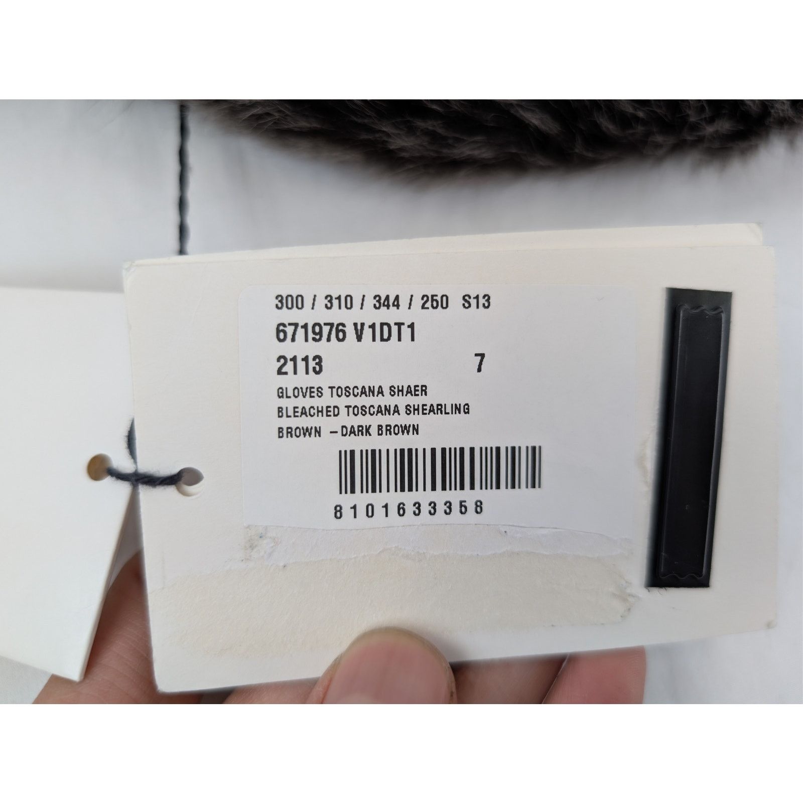 Bottega Veneta o1rshd1 Size: 7 /DUP/ Men Bleached Toscana Shearling Gloves Size ONE SIZE - 22 Thumbnail
