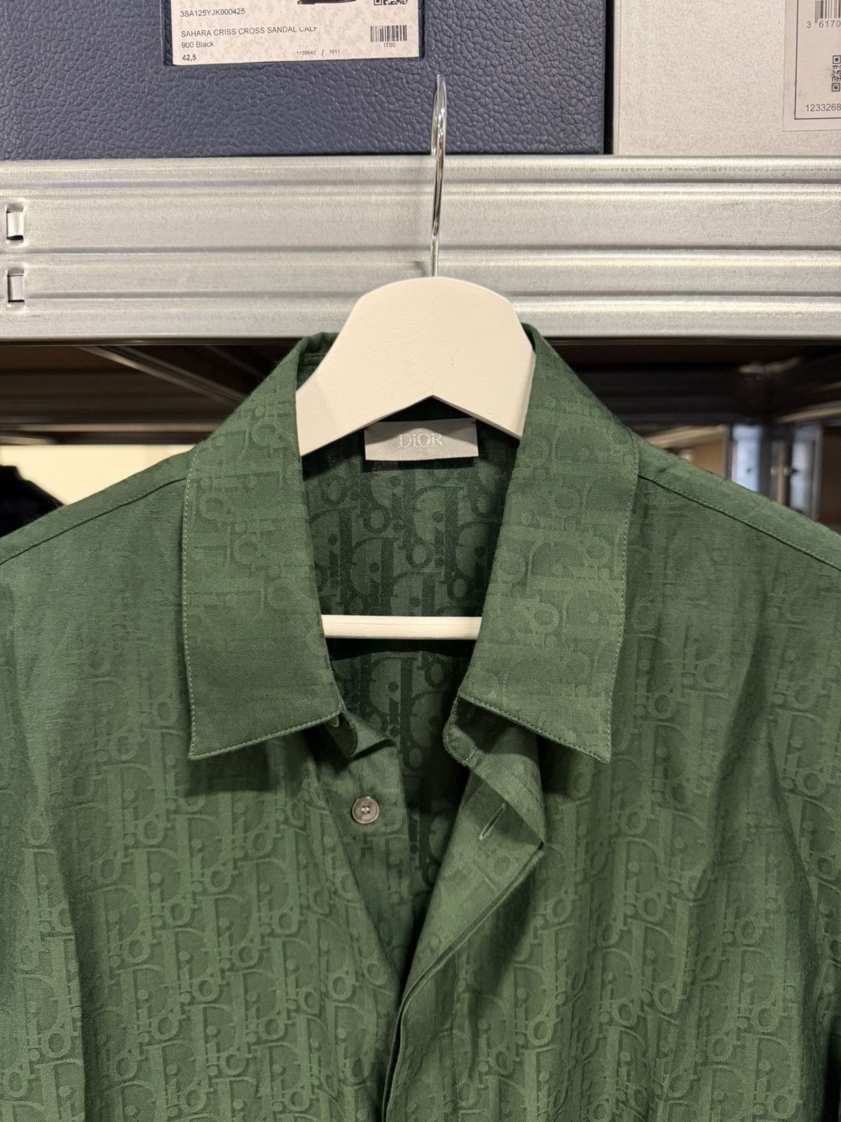 Dior Dior Oblique Monogram Silk Shirt NEW 1800$ Size US M / EU 48-50 / 2 - 2 Thumbnail