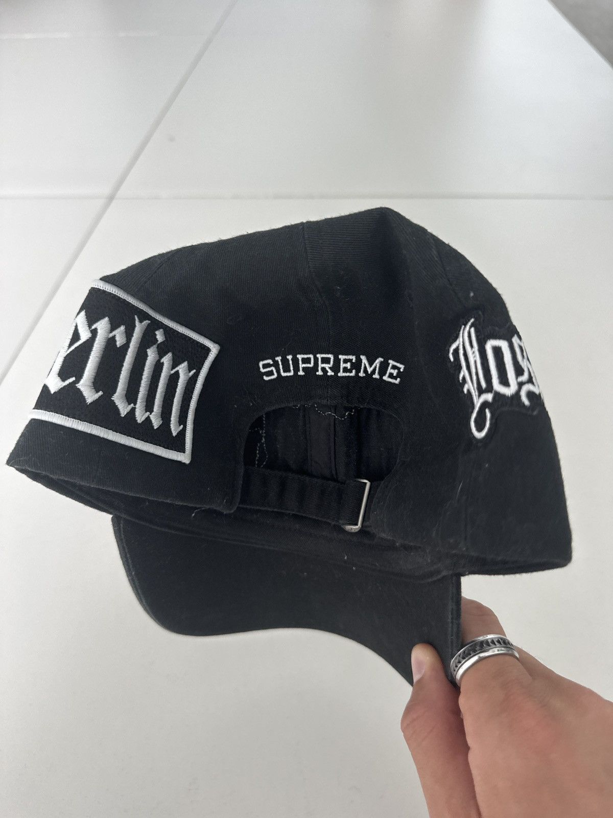 Supreme Patches City 6 Panel Supreme Original Release Black Size ONE SIZE - 4 Thumbnail