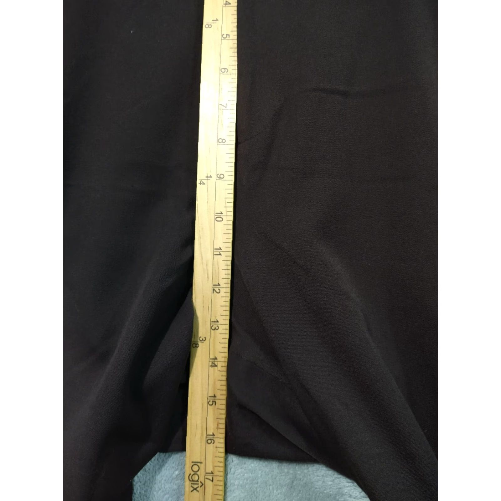 Ralph Lauren Ralph Lauren Pants Womens 22W Plus Brown Wide-Leg Cropped Trouser High Rise Size 40" / US 18 - 4 Thumbnail