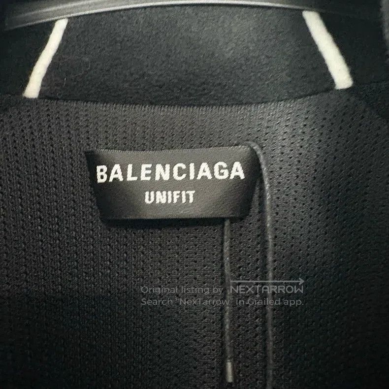 Balenciaga Balenciaga Black Fleece Embroidery Logo Jacket Size US S / EU 44-46 / 1 - 3 Thumbnail