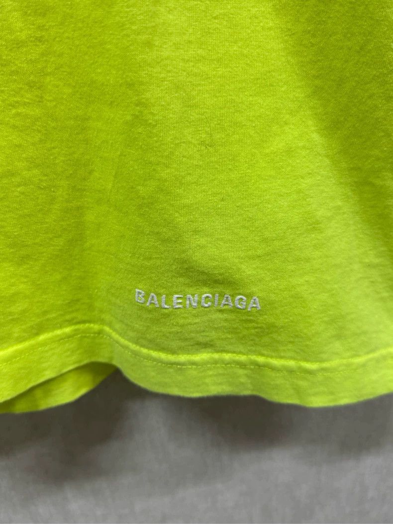 Balenciaga Balenciaga T-shirt + embroidered logo Size US S / EU 44-46 / 1 - 3 Thumbnail