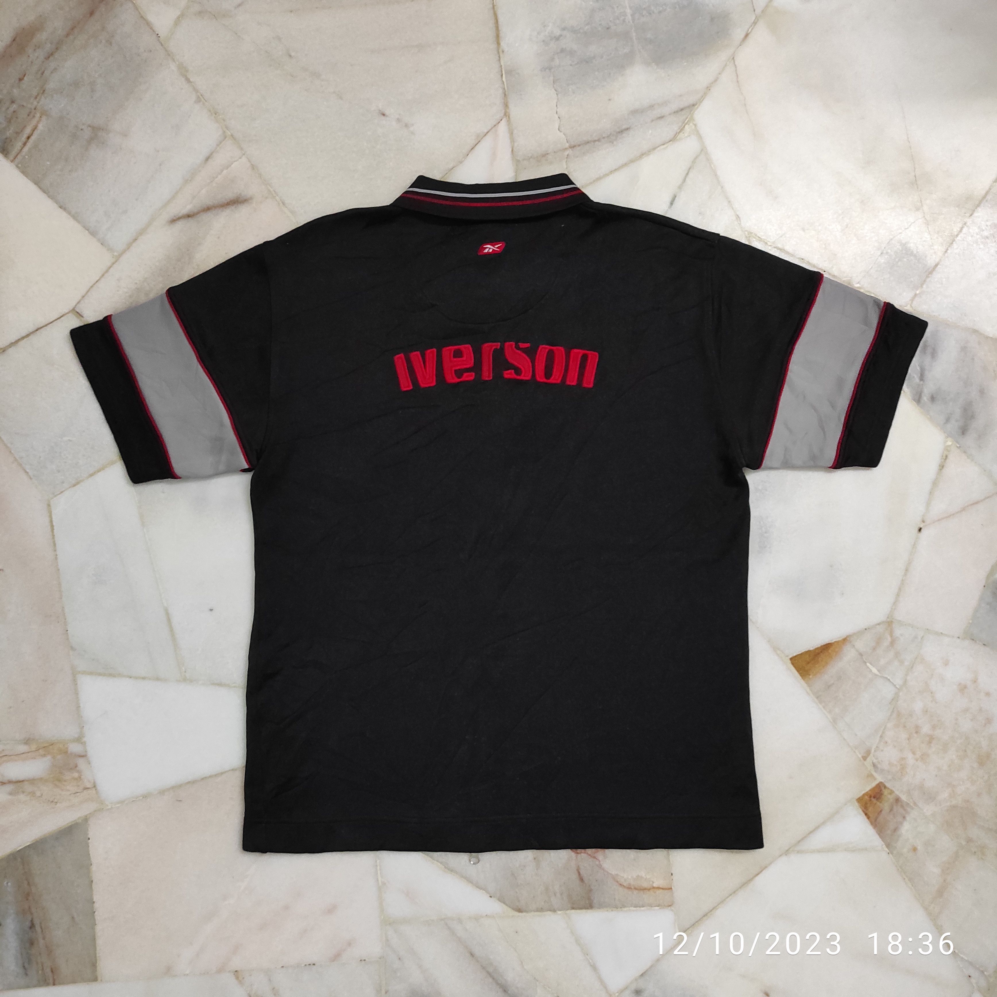 Reebok Vintage REEBOK X IVERSON limited edition hip-hop shir jacket Size US M / EU 48-50 / 2 - 11 Thumbnail