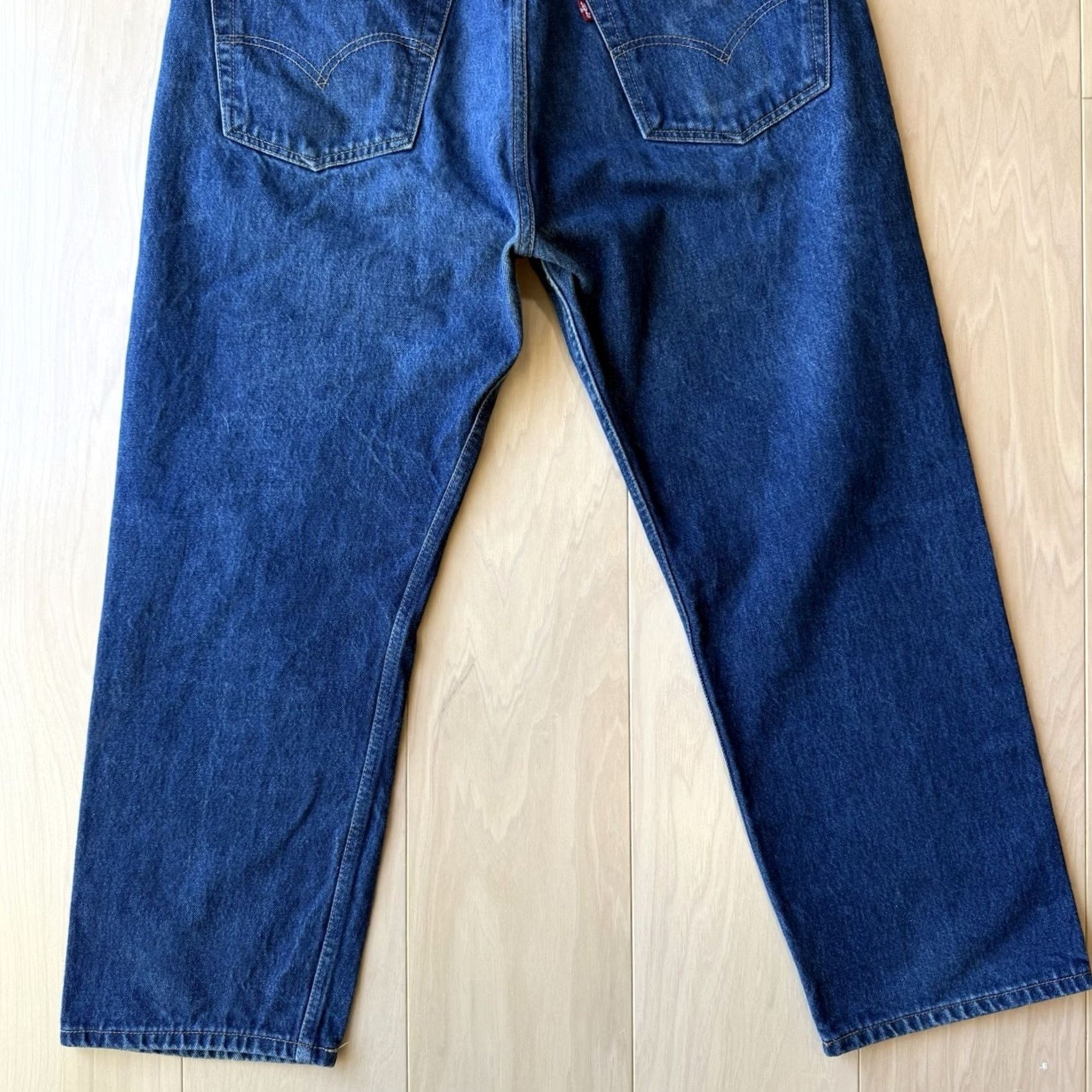 Levi's VINTAGE Levi's 501 Jeans 37 Blue Dark Wash Straight Denim Workwear Non Selvedge Men/Adult Size US 37 - 7 Thumbnail