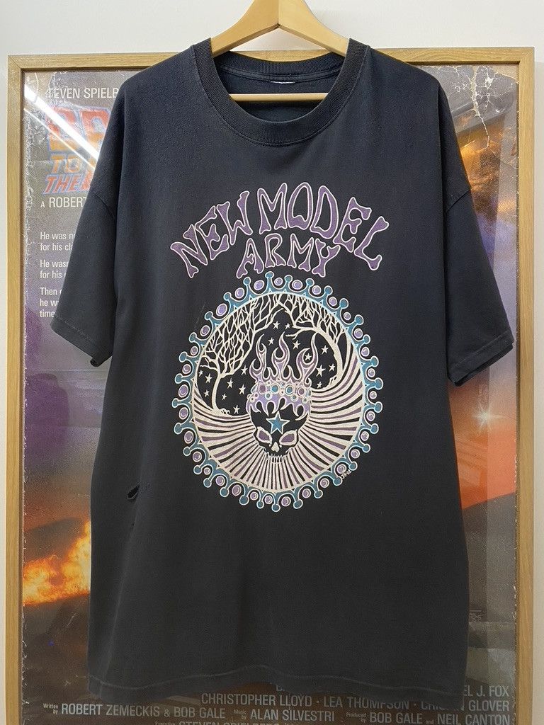 Band Tees 2002 Vintage New Model Army Trees In Winter Band Tee Size US XL / EU 56 / 4 - 1 Thumbnail