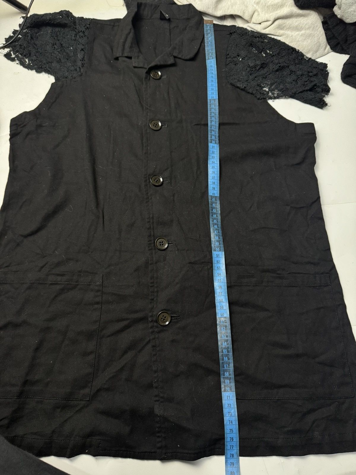 Yohji Yamamoto Y'S Yohji Yamamoto Archived Lace Sleeve Size M / US 6-8 / IT 42-44 - 8 Thumbnail