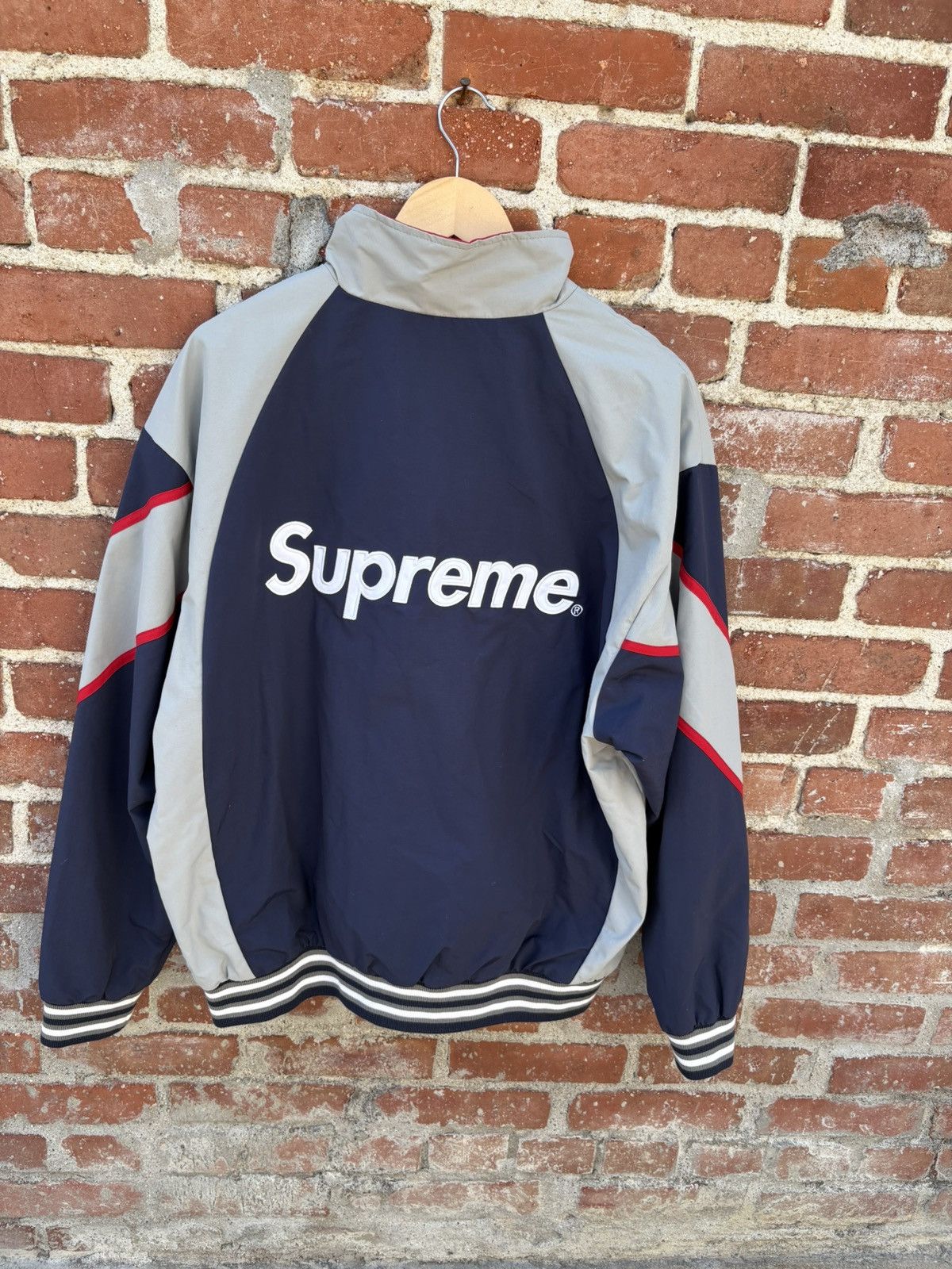 MLB × Supreme Supreme x Yankee Track Jacket Size US L / EU 52-54 / 3 - 2 Thumbnail