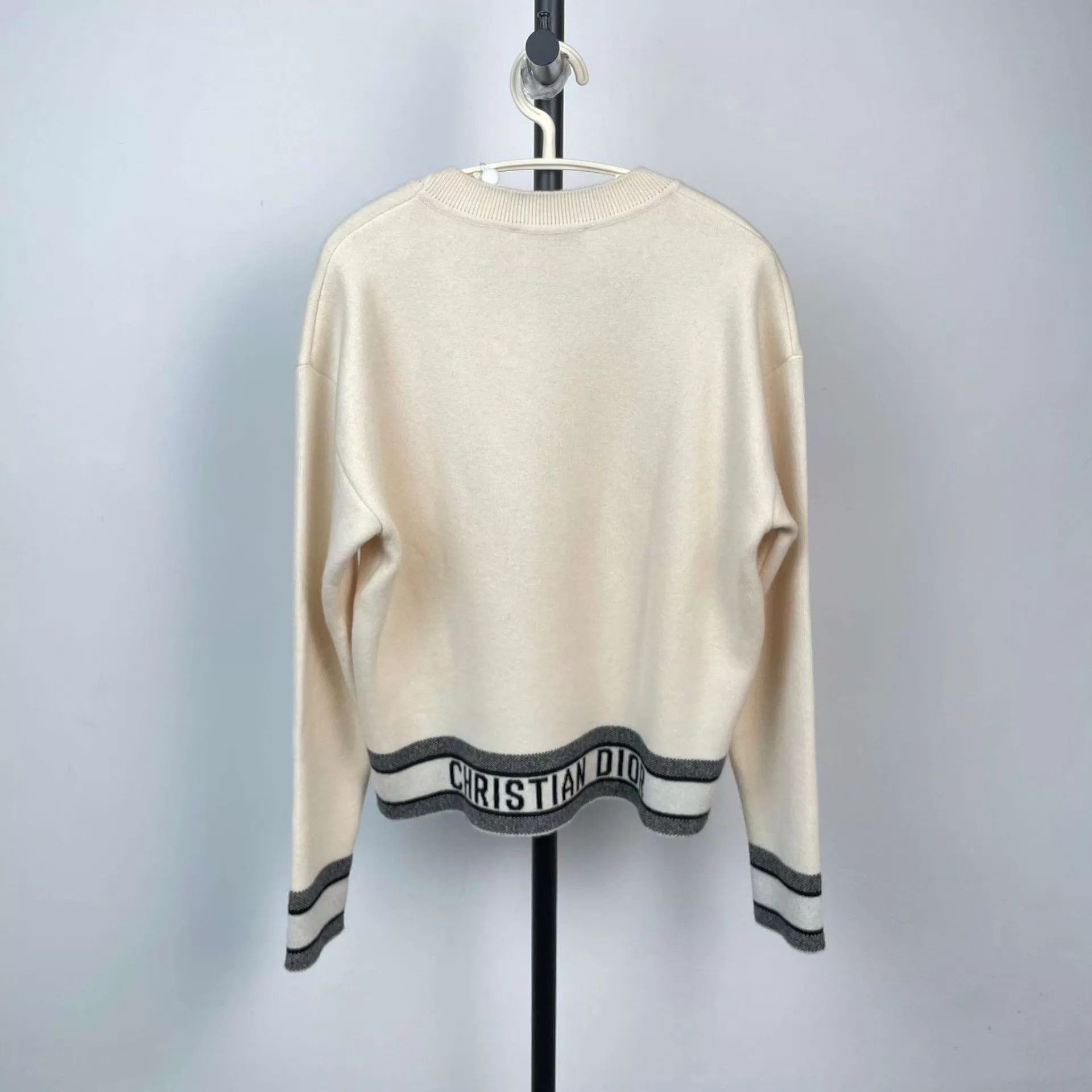 Dior Dior 97 New White Sweater Size 36 Size XS / US 0-2 / IT 36-38 - 2 Thumbnail