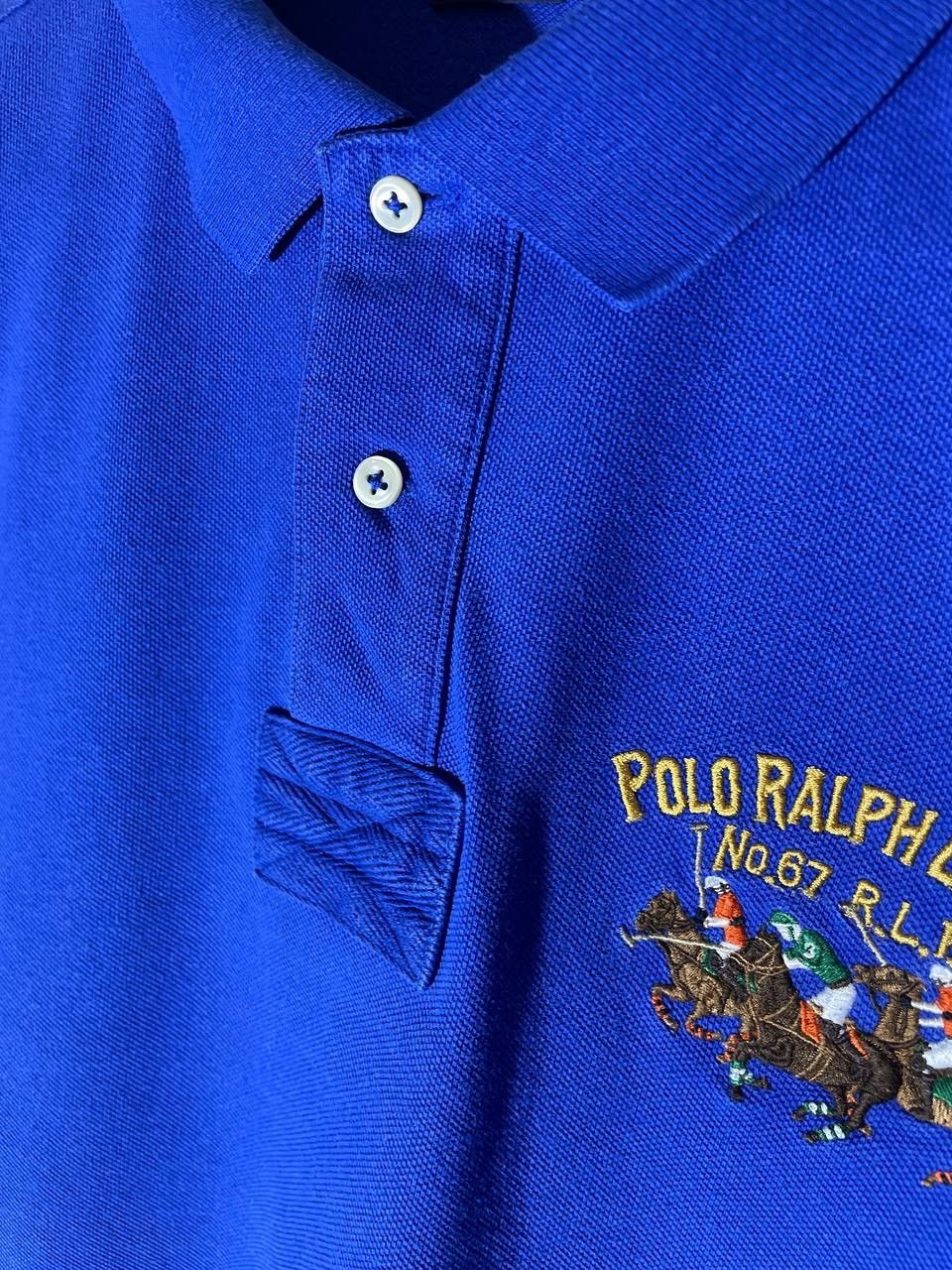 Polo Ralph Lauren × Ralph Lauren × Vintage Polo Ralph Lauren Vintage R.L.P.C. Chief Keef Polo Size US XL / EU 56 / 4 - 5 Thumbnail