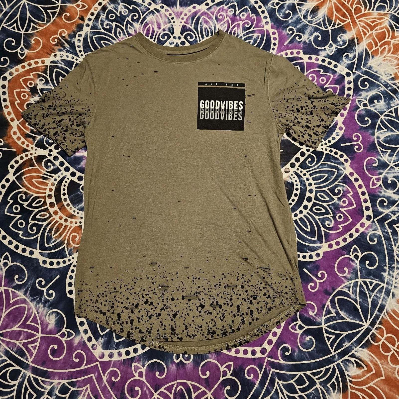 Carbon Carbon Men's Khaki Tshirt Size US M / EU 48-50 / 2 - 1 Thumbnail