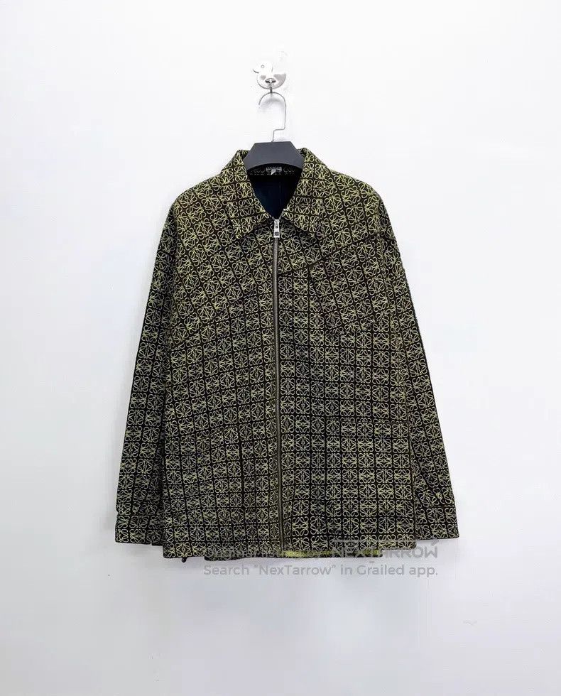 Loewe Loewe Anagram All-over Printed Logo Zip-up Jacket Size US M / EU 48-50 / 2 - 1 Thumbnail