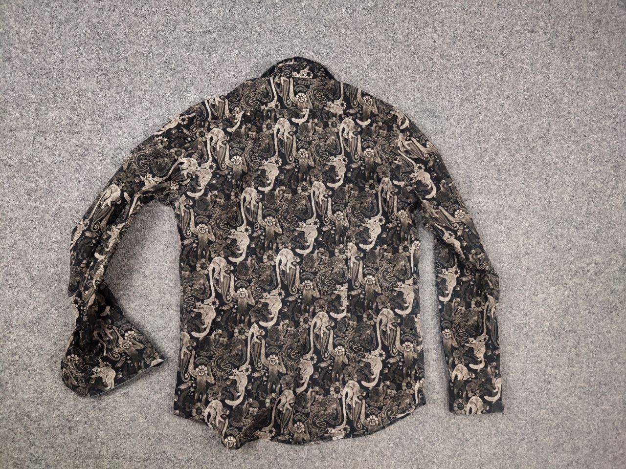 Paul Smith Paul Smith Mainline Monkey pattern Button long sleeve Shirt Size US S / EU 44-46 / 1 - 11 Thumbnail