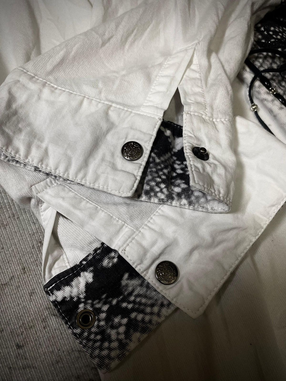 semanticdesign Archive Semantic Design Snake Skin Polo Shirt Size US M / EU 48-50 / 2 - 4 Thumbnail