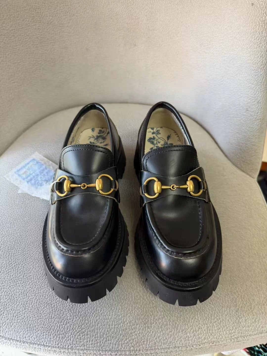 Gucci Gucci Horsebit Platform Loafer Women's 35 Worn Once Size US 4 / IT 34 - 2 Thumbnail