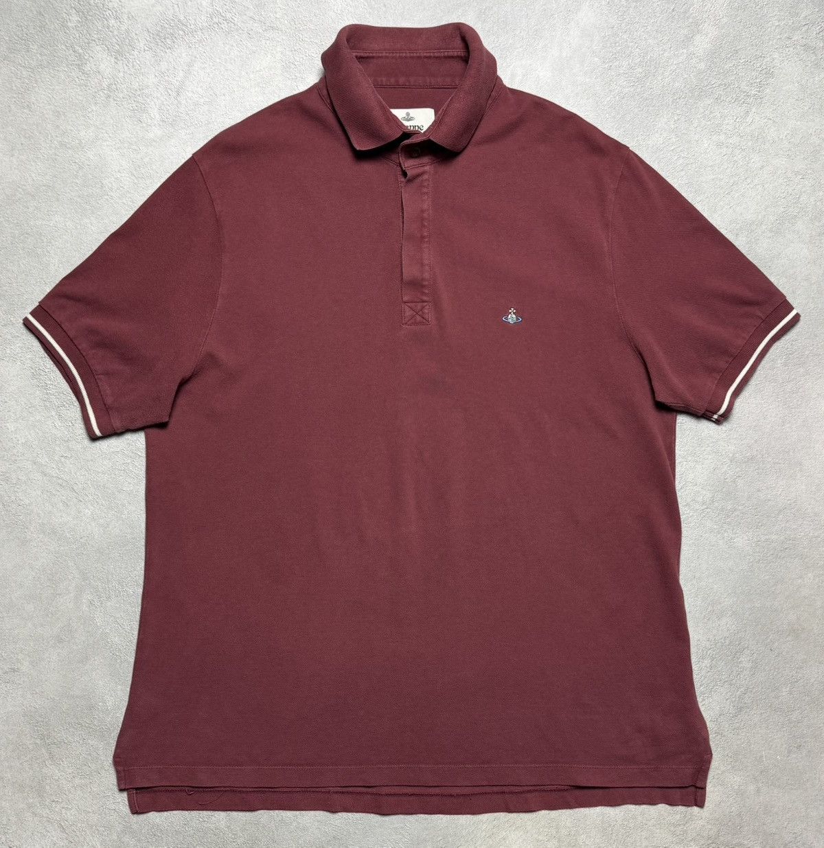 Vivienne Westwood Vivienne Westwood Small Logo Cotton Polo Shirt Size US XL / EU 56 / 4 - 1 Thumbnail