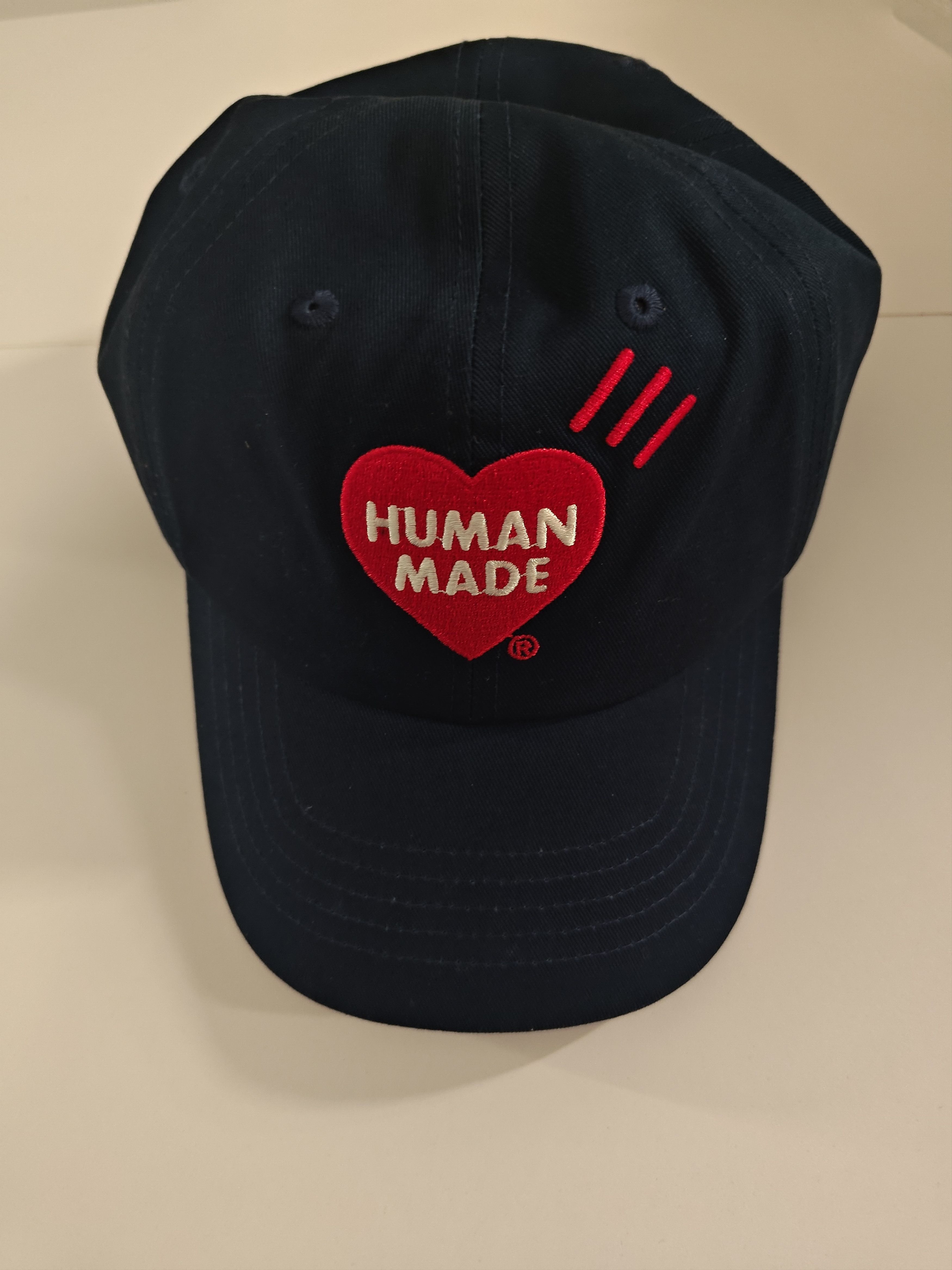 Human Made Embroidered Heart hat Navy Blue