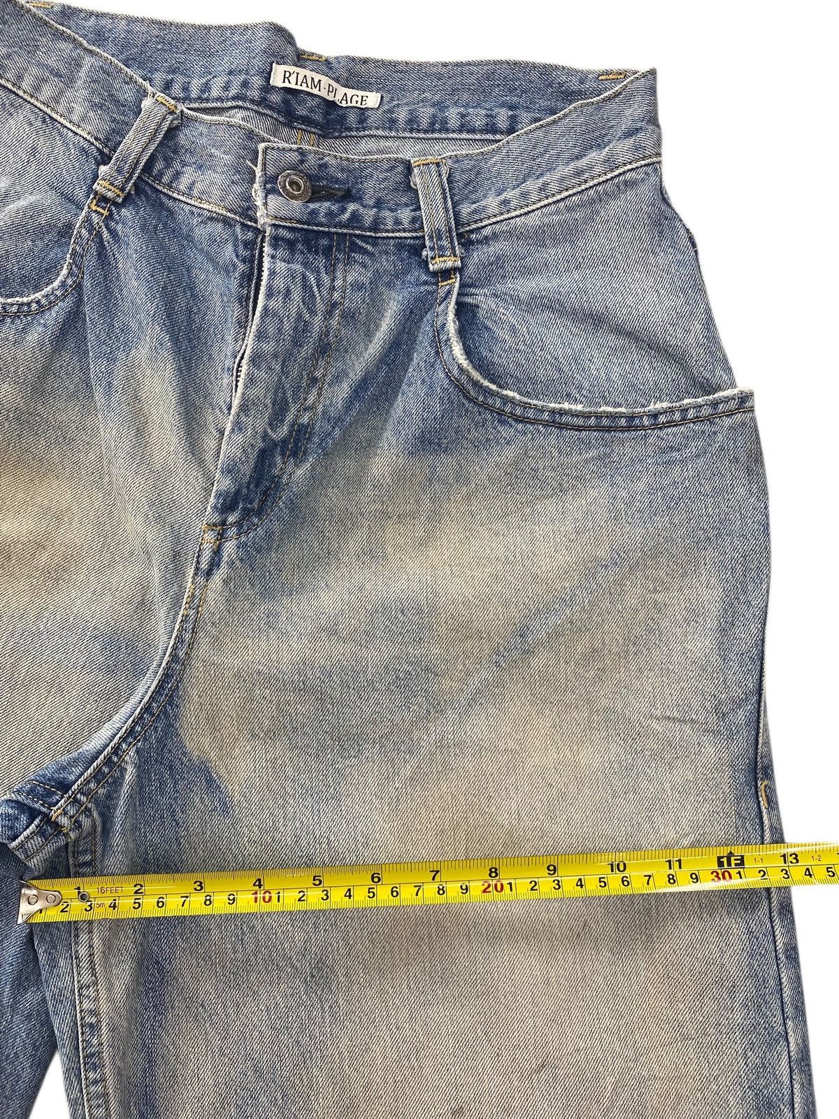Japanese Brand Japanese Brand Mud Wash Style Baggy Leg Jeans Size US 28 / EU 44 - 7 Thumbnail