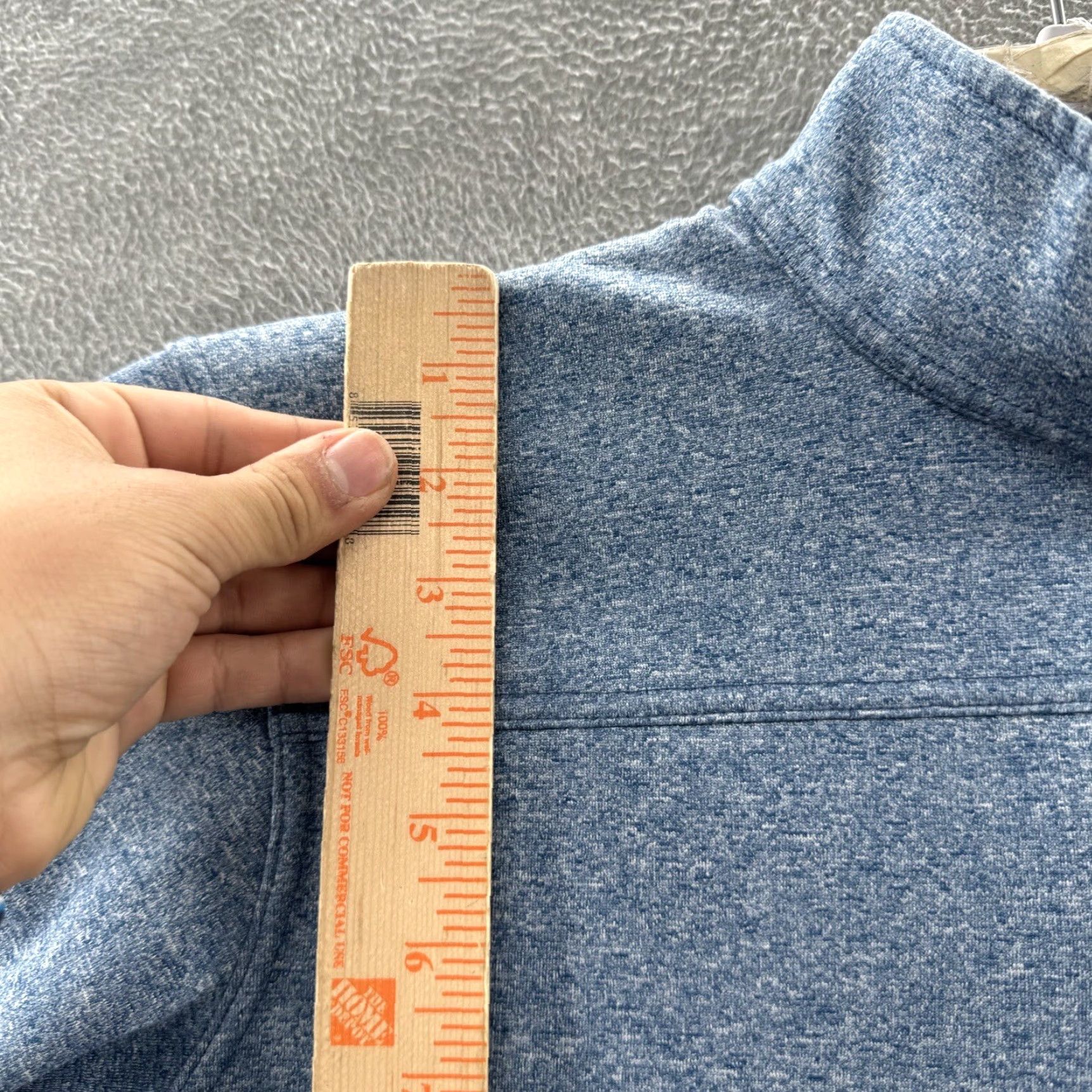 Eddie Bauer Eddie Bauer Men's Jacket S Zip Travex Blue Quilted Athletic Pullover Half Zip Polyester Jacket Size US S / EU 44-46 / 1 - 5 Thumbnail