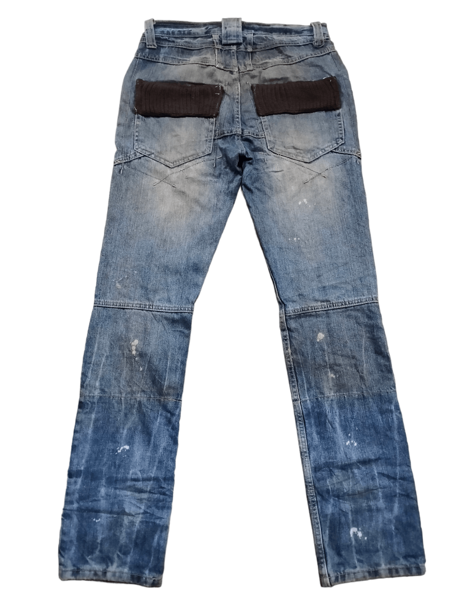 PPFM Flare PPFM Distressed Custom Pants Design Punk Style Size US 32 / EU 48 - 2 Thumbnail