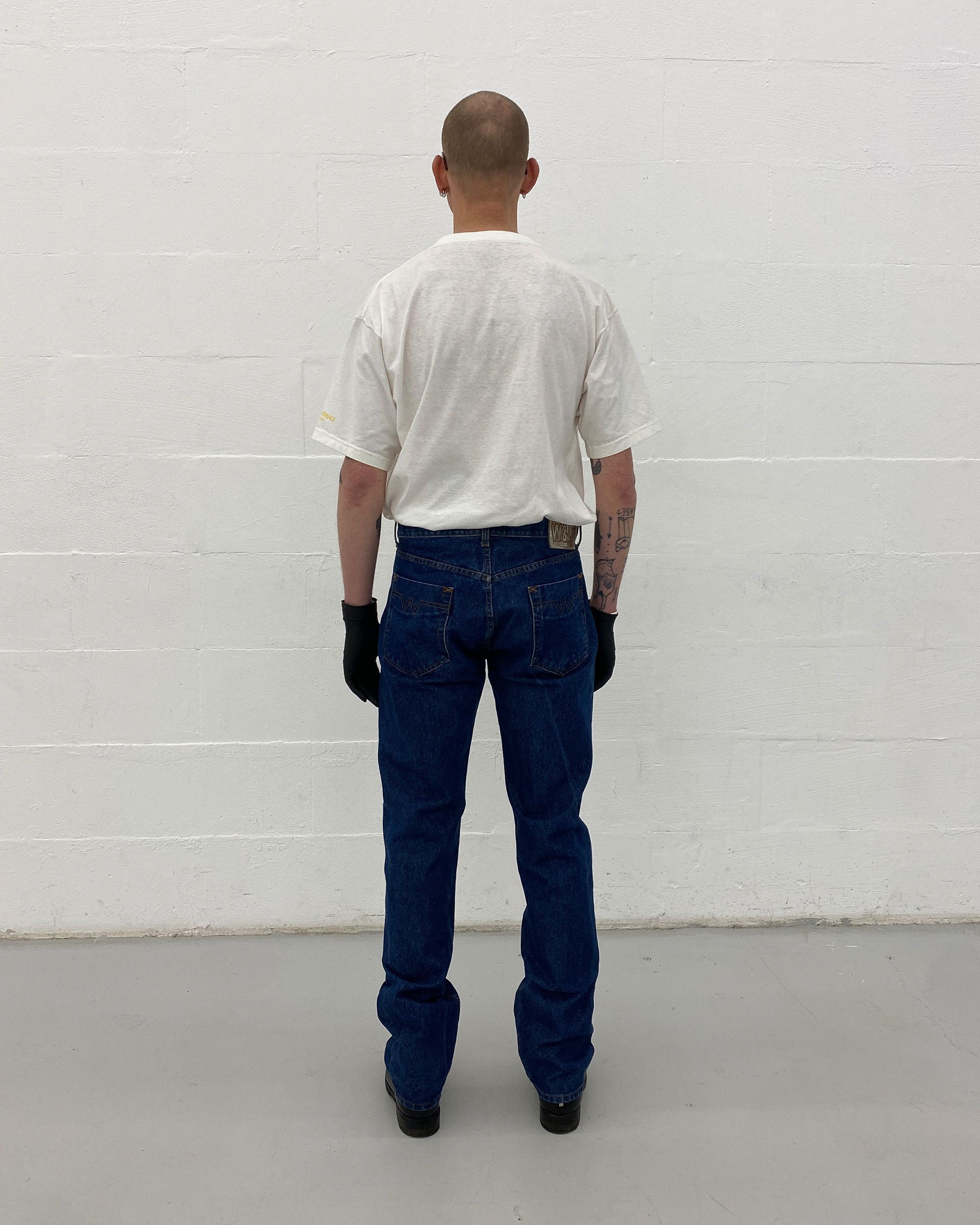 Mustang × W&LT × Walter Van Beirendonck 1990s Glitter Denim Size US 33 - 12 Thumbnail