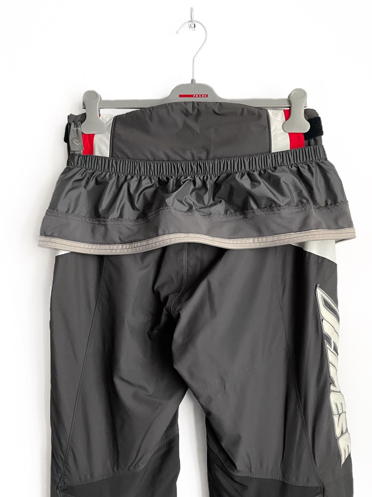 Dainese Dainese Ski Snowboard Pants Gray Red White Vintage Gorcope Size US 31 - 7 Thumbnail