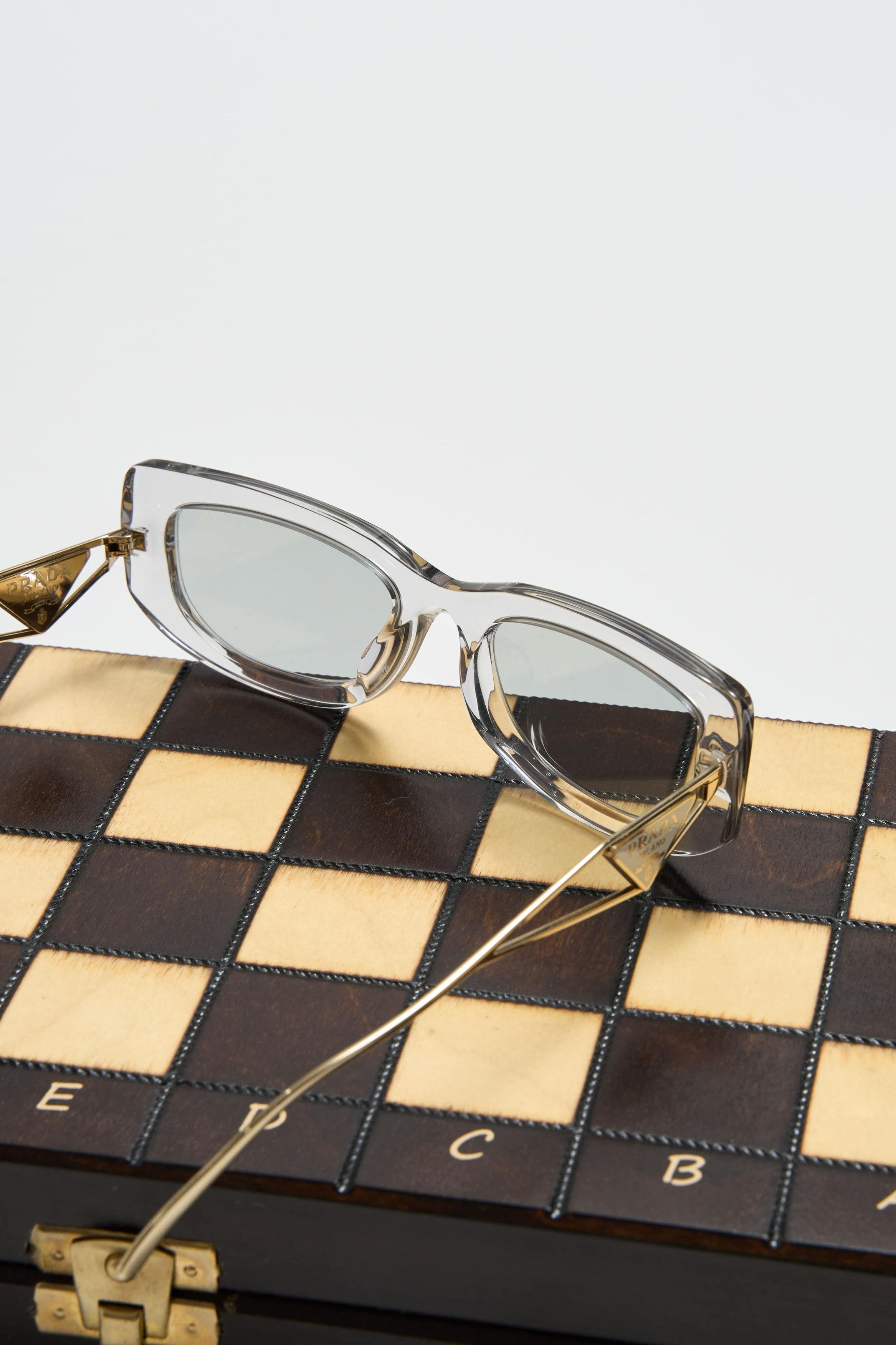 Prada PRADA 0PR 14YS 12R50K SUNGLASSES Size ONE SIZE - 8 Thumbnail