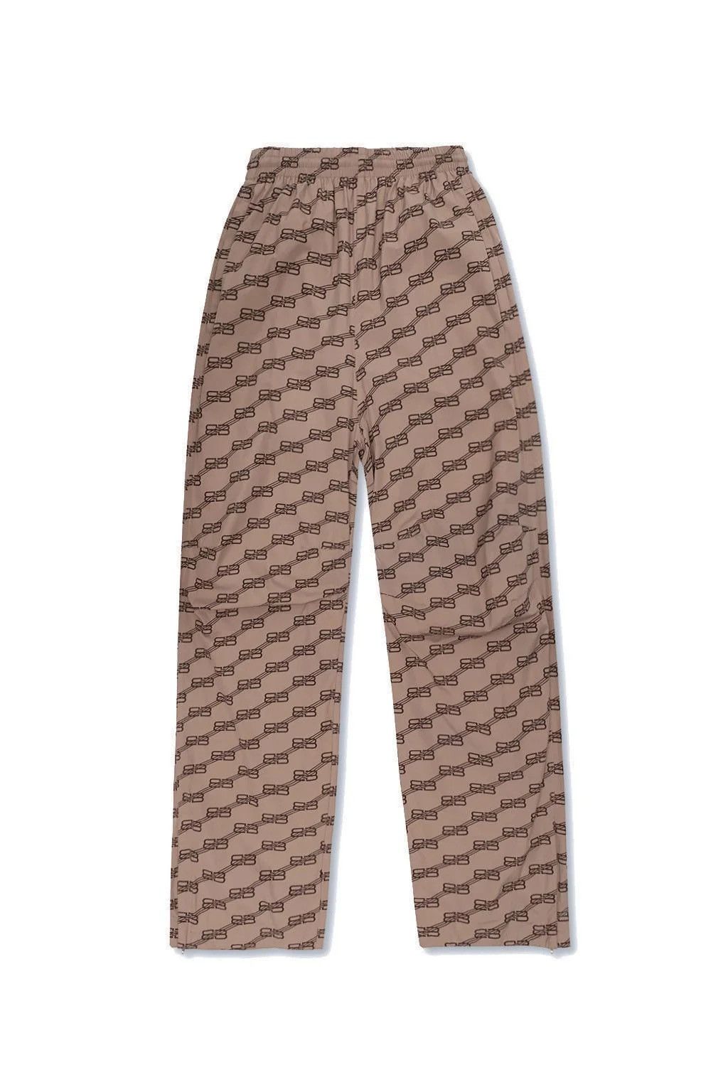 Balenciaga Balenciaga Logo Monogram Wide-Leg Pants Size US 30 / EU 46 - 1 Thumbnail