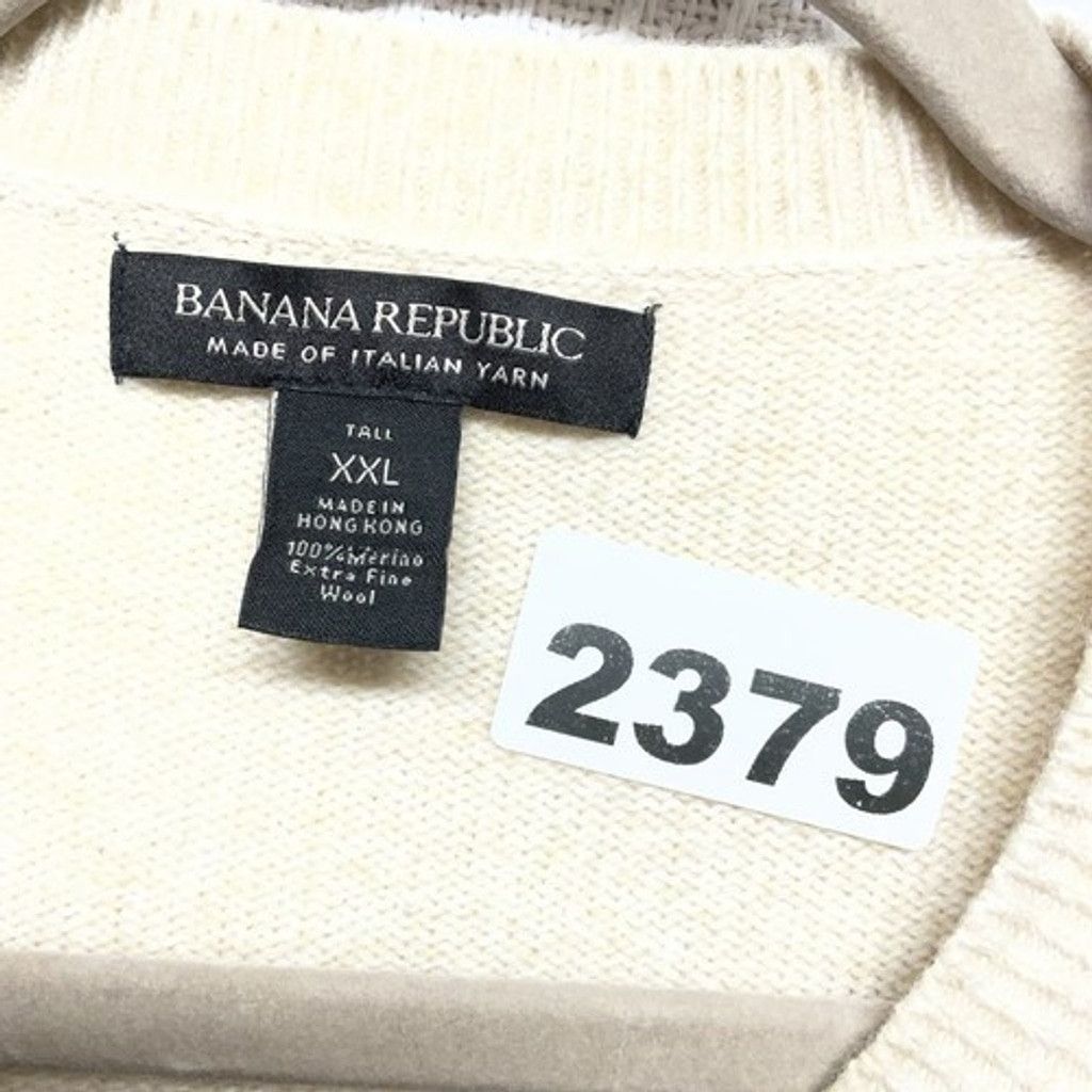 Banana Republic Banana Republic Merino Wool CrewNeck Sweater Men 2XL Tall Size US XXL / EU 58 / 5 - 4 Thumbnail