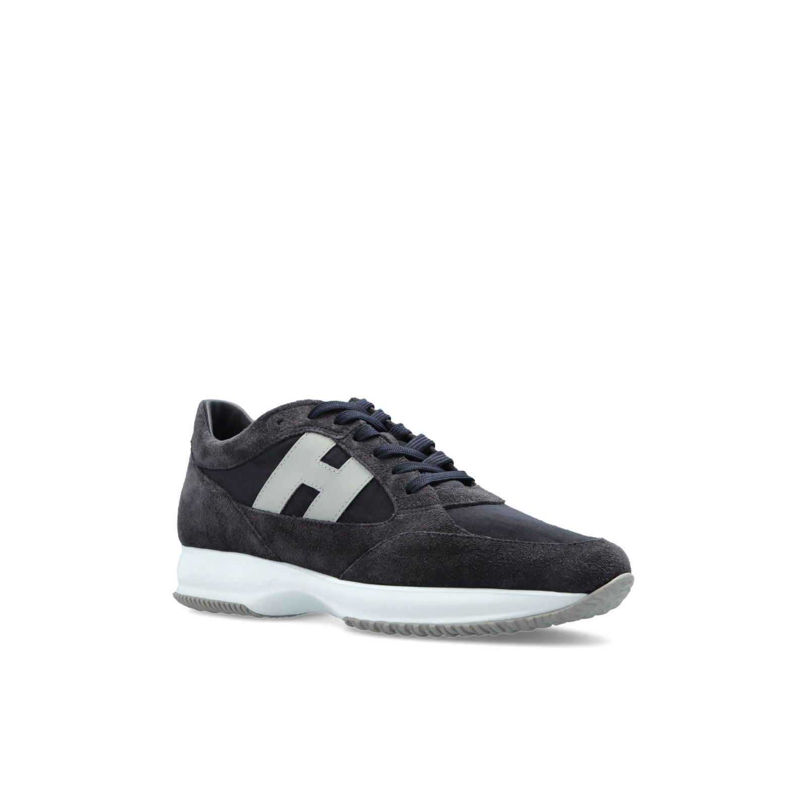 Hogan HOGAN Interactive Navy Blue Suede Sneakers New & Authentic ( Size US 9 / EU 42 - 2 Thumbnail