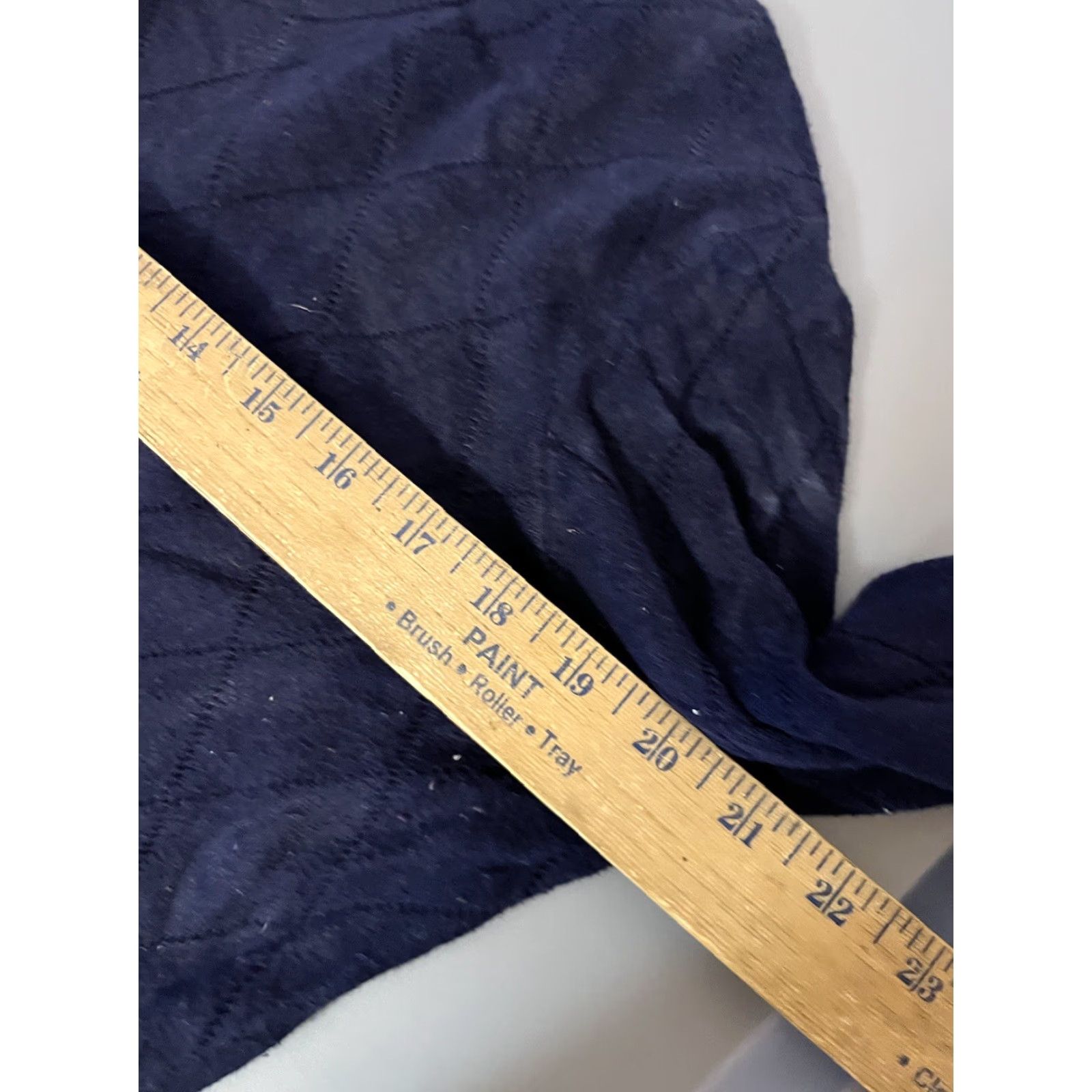 Talbots Talbots Sweater Sz 1X Navy Blue Check Diamond Knit Layered Look Size XL / US 12-14 / IT 48-50 - 5 Thumbnail