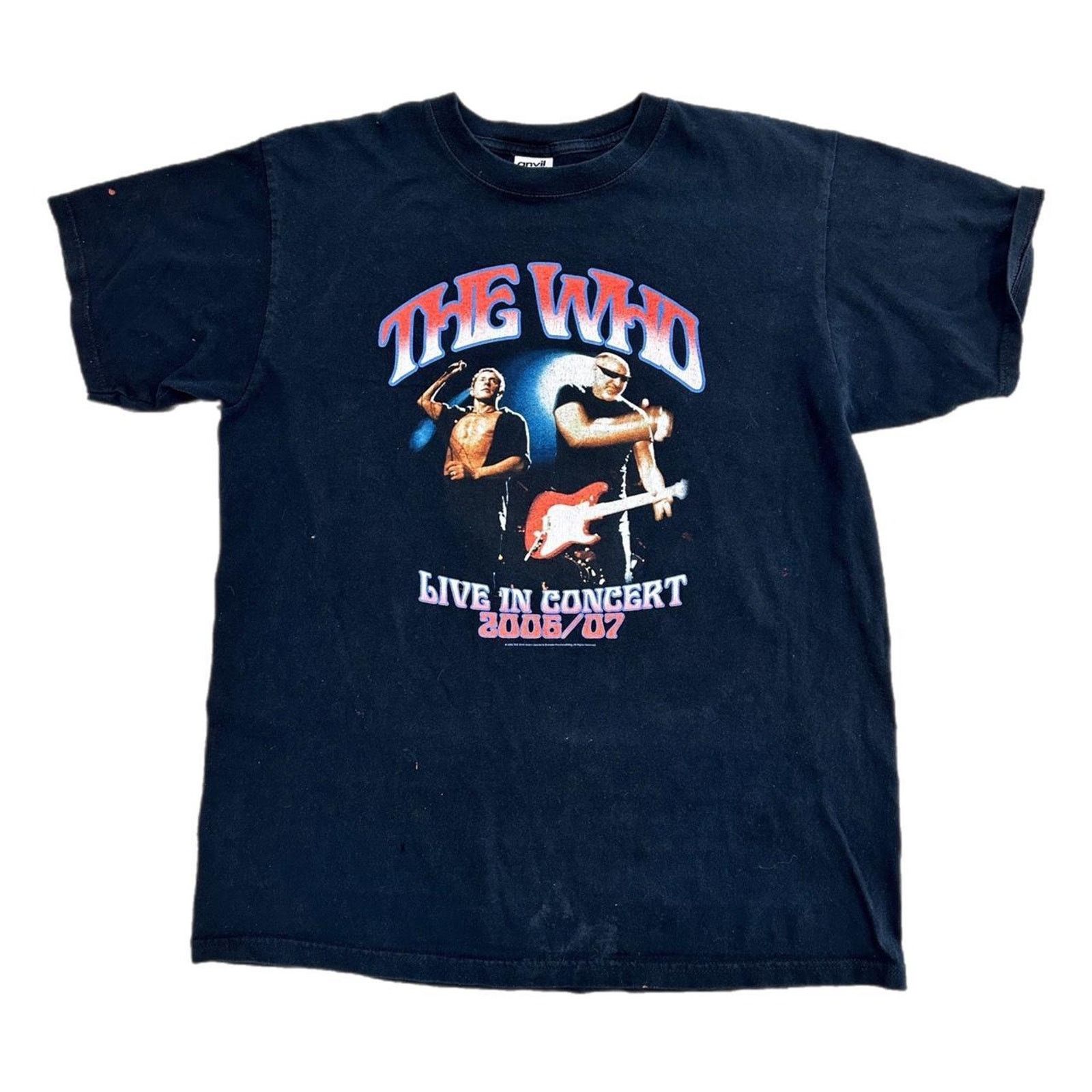 Vintage The Who 06'/07' Tour t shirt Size US L / EU 52-54 / 3 - 1 Thumbnail