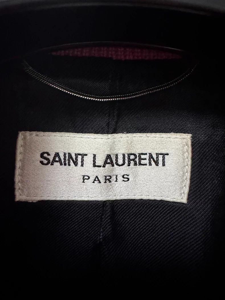 Saint Laurent Paris Saint Laurent Paris Saint Laurent Pink Baseball Jacket wit Size US L / EU 52-54 / 3 - 4 Thumbnail