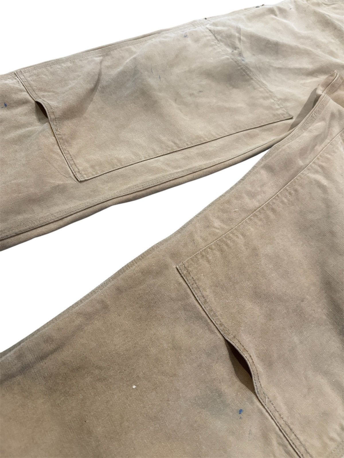 Carhartt × Vintage VINTAGE CARHATT DOUBLE KNEES DISTRESSED OVERALL Size US 43 - 11 Thumbnail